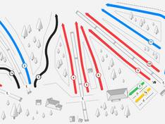 Pistenplan Volen – Jachroma