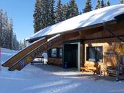 Langlaufhaus bei der Höhenloipe Roßbrand