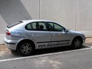 Das Firmenfahrzeug der ehemaligen Skihalla