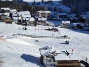 Übungsareal in Gerlos im Tal