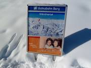 Pistenplan im Skigebiet