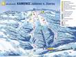 Pistenplan vom Skigebiet Kamenec – Jablonec nad Jizerou