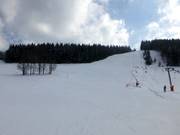 Hauptabfahrt am Schwarzenbachlift