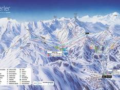 Pistenplan Cerler