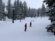 Leichte Piste an der Sesselbahn Explorer