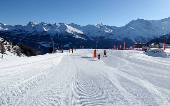 Skigebiete für Anfänger im Val d'Anniviers – Anfänger Grimentz/Zinal