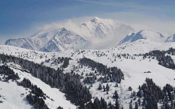Skifahren in Les Evettes (Flumet)