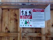 Aufklärung für Skifahrer und Snowboarder im Skigebiet