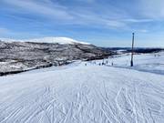 Leichte Piste im Skigebiet Tänndalen