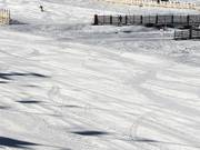 Bestens präparierte Piste im Skigebiet El Colorado