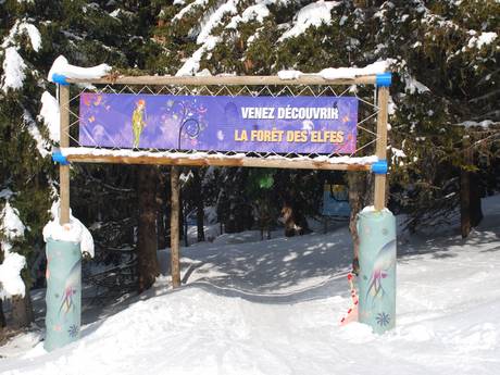 Familienskigebiete Haute-Savoie – Familien und Kinder Espace Diamant – Les Saisies/Notre-Dame-de-Bellecombe/Praz sur Arly/Flumet/Crest-Voland