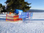 Pistenausschilderung im Skigebiet Zieleniec