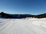 Leichte und breite Piste Chevreuil