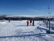 Blick vom Gipfel in Tandådalen