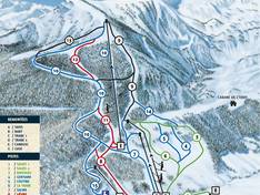 Pistenplan Donezan – Mijanès