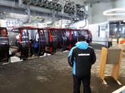 Beim Einstieg ist das Personal immer präsent