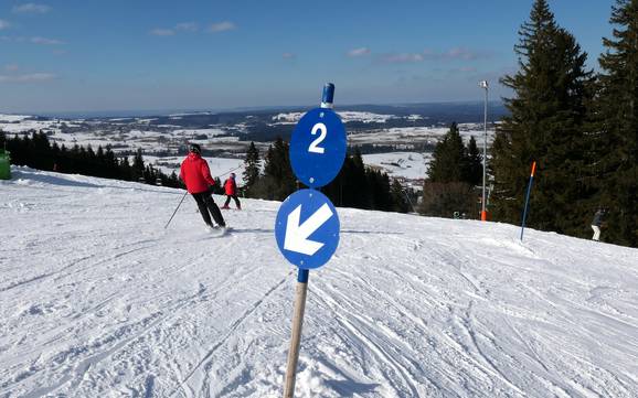 Ostallgäu: Orientierung in Skigebieten – Orientierung Nesselwang – Alpspitze (Alpspitzbahn)