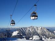 Wiedersbergerhorn Sektion II - 6er Gondelbahn (Ein-Seil-Umlaufbahn)