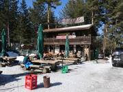 Peshterite an der Talabfahrt