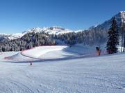 Großer Speicherteich in Pinzolo