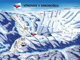 Skigebiet Aldrov – Vítkovice (Witkowitz)