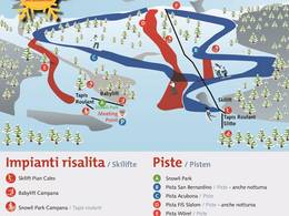 Skigebiet Pian Cales – San Bernardino