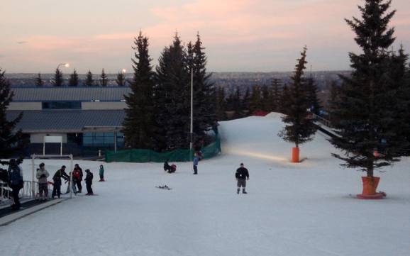 Skigebiete für Anfänger in der Calgary Region – Anfänger Canada Olympic Park – Calgary