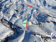 Pistenplan Tukino