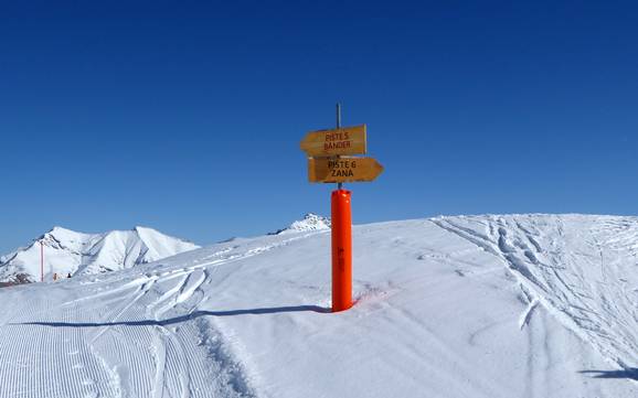 Adula-Alpen: Orientierung in Skigebieten – Orientierung Vals – Dachberg