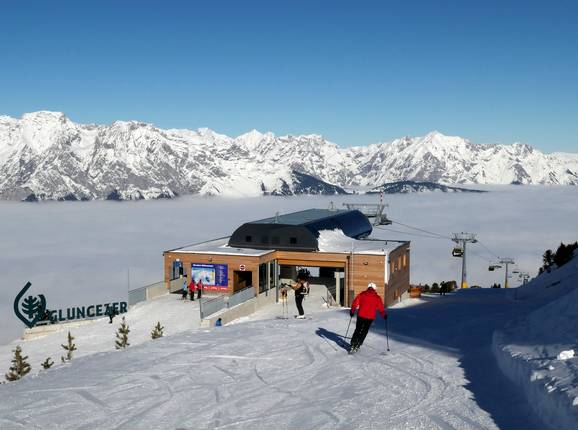 Bergstation der Kombibahn Tulfein Express