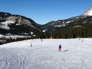 Leichte Pisten an den Schachenliften