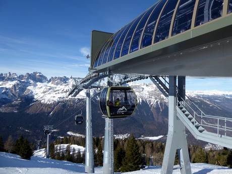 Brentagruppe: beste Skilifte – Lifte/Bahnen Paganella – Andalo