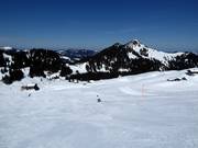 Hesisbolpiste mit Blick zum Roggenstock