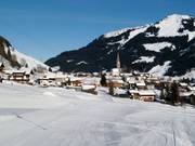 Anfängerpiste im Talbereich