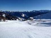 Leichte Pisten rund um Gadein