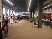 Gepflegter Skiverleih an der Talstation