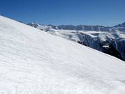 Blick auf die Piste Chumuti