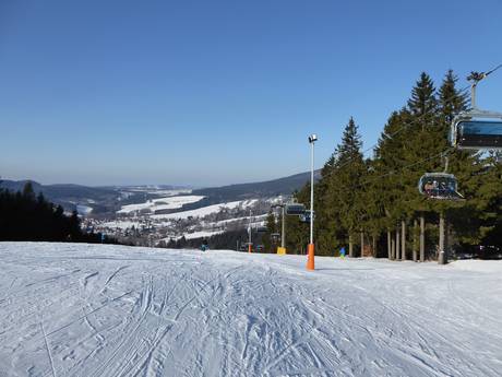 Sudeten (Sudety): Testberichte von Skigebieten – Testbericht Deštné