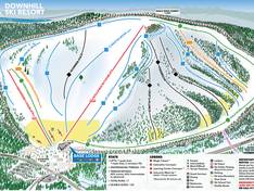 Pistenplan Tahoe Donner