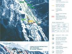 Pistenplan Ak-Bulak – Talgar