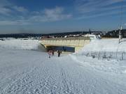 Unterführung zum Ort Boží Dar