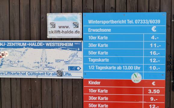 Alb-Donau-Kreis: Orientierung in Skigebieten – Orientierung Halde – Westerheim