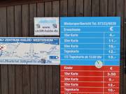 Informationen an der Talstation