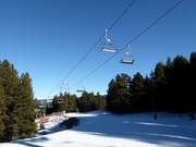 El Llac - 4er Sesselbahn fix geklemmt