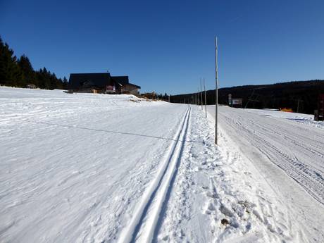 Langlauf Riesengebirge (Krkonoše/Karkonosze) – Langlauf Pec pod Sněžkou (Petzer)