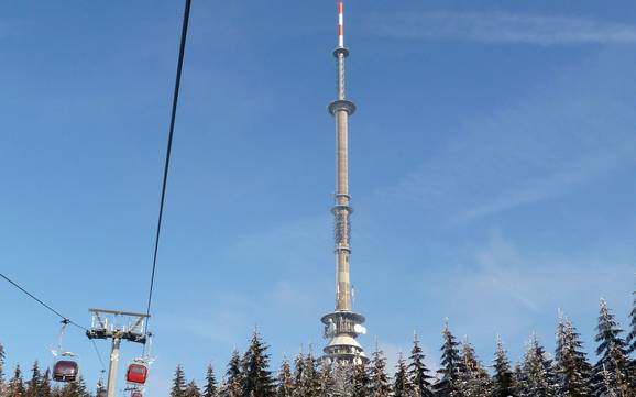 Größter Höhenunterschied im Landkreis Bayreuth – Skigebiet Ochsenkopf