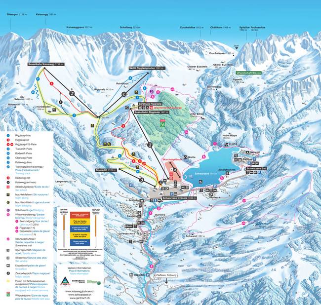 Kaiseregg/Riggisalp – Schwarzsee