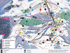Pistenplan Axalp ob Brienz