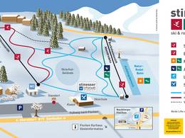 Pistenplan Stinesser Lifte – Fischen i. Allgäu