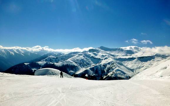 Größter Höhenunterschied im Vallée de la Tinée – Skigebiet Auron (Saint-Etienne-de-Tinée)